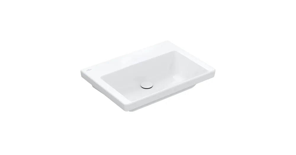 Villeroy & Boch Subway 3.0 Beépíthető mosdó Fehér Alpin felülettel 4A706801 Prémium