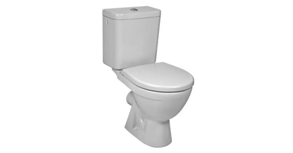 Kihagyhatatlan ajánlat JIKA LYRA PLUS monoblokkos WC, vízbevezetés oldalt, hátsó kifolyású H8263860002411
