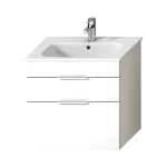 Biztonságos vásárlás JIKA Deep by JIKA 65 cm szekrény mosdóval, fehér H41J6144023001