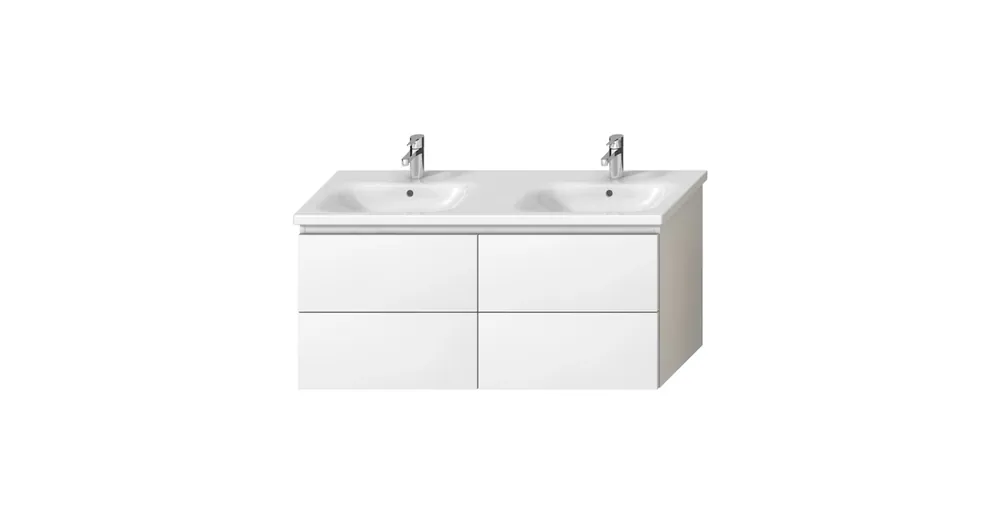 JIKA Mio 130 mosdótartó szekrény, fehér H40J7184015001 Akciós ár