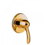 Outlet Tres-Clasic egykaros falba építhető zuhanycsaptelep arany 24217701OR