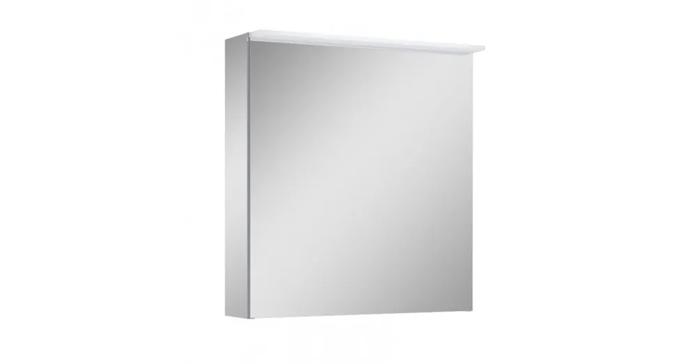 Szuper akció AREZZO Tükrös szekrény PREMIUM 60, 1 ajtó + TECHNOBOX + LED világítás AR-904663