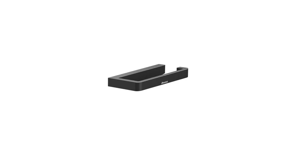 Ravak 10° Black TD 400.20 WC papír tartó, fekete X07P565 Kedvezmény