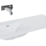 Szuper akció AREZZO design SKAPPA 100 cm-es mosdó (60+40) balos CSAPLYUK NÉLKÜL AR-146036