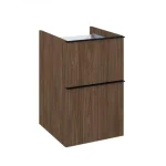 AREZZO design MONTEREY 40 cm-es alsószekrény 2 fiókkal Lincoln dió színben AR-168694 Akciós ár