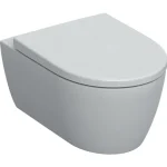 Geberit iCon mélyöblítésű fali WC készlet, zárt forma, Rimfree, WC-ülőkével, Fehér 501.664.00.1 Exkluzív ajánlat