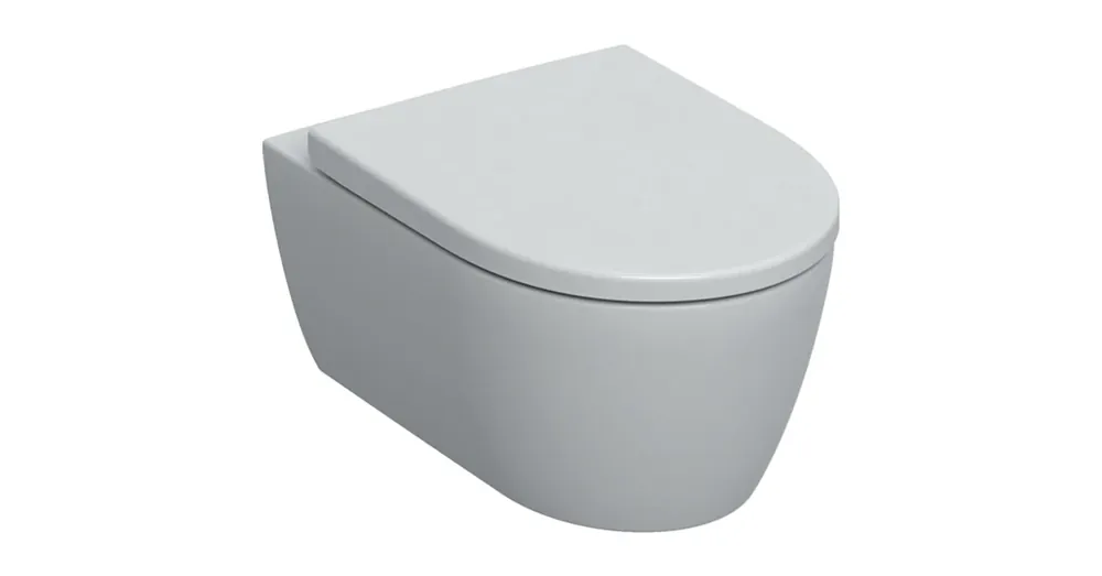 Geberit iCon mélyöblítésű fali WC készlet, zárt forma, Rimfree, WC-ülőkével, Fehér 501.664.00.1 Exkluzív ajánlat