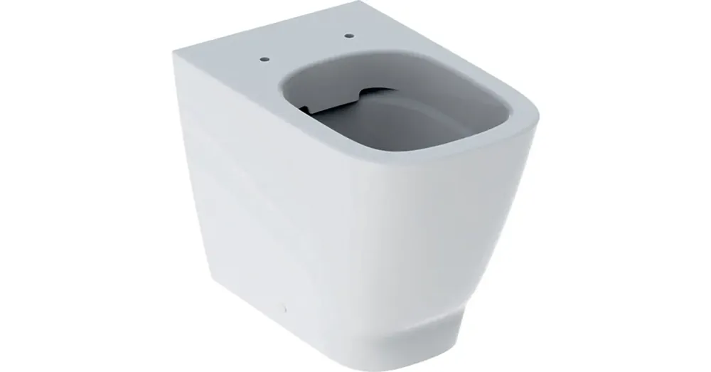 Geberit Smyle Square álló WC mélyöblítésű, falhoz illeszkedő, zárt forma, Rimfree, Fehér 500.840.00.1 Rendeld meg most