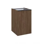 AREZZO design MONTEREY 40 cm-es oldalszekrény szennyeskosárral Lincoln dió színben AR-168692 Biztonságos fizetés