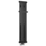 Vedd meg online SAPHO FEDE fürdőszobai radiátor, 1500mm, matt fekete (IR191)