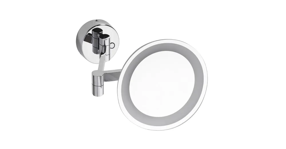 SAPHO BEMETA KOZM.TÜKRÖK Kozmetikai tükör, 2x LED világítással, 200x200x430mm, átm:200mm (116101802) Árengedmény