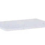 AREZZO design TERRAZZO márvány mosdópult 60/46/2 fehér matt AR-168538 Csak ma