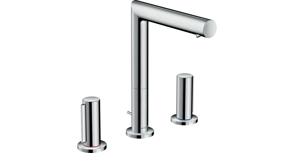 Axor UNO 3-lyukú mosdócsaptelep, 200 Zero fogantyúval, automata lefolyóval, króm, 45133000 Expressz kézbesítés