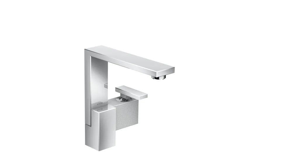 Axor EDGE 190 Diamond Cut magasított mosdócsaptelep klik-klak leeresztővel, króm, 46021000 Szezonális akció
