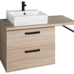 Vedd meg online SAPHO AQUALINE VEGA bútorszett, csaptelep nélkül, 103,5x61,4x45cm, platina tölgy (VG873-03)