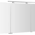 Vásárlói kedvenc SAPHO LUCIE tükrösszekrény, LED világítással, 126x70x17cm, fehér (LU125-0030)