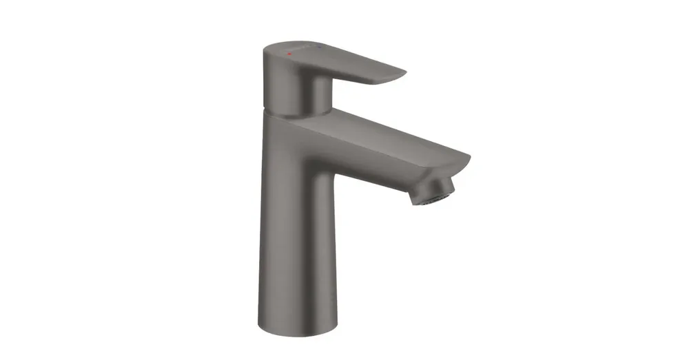 Csak ma Hansgrohe Talis E 110 mosdócsaptelep lefolyógarnitúra nélkül, szálcsiszolt fekete króm 71712340