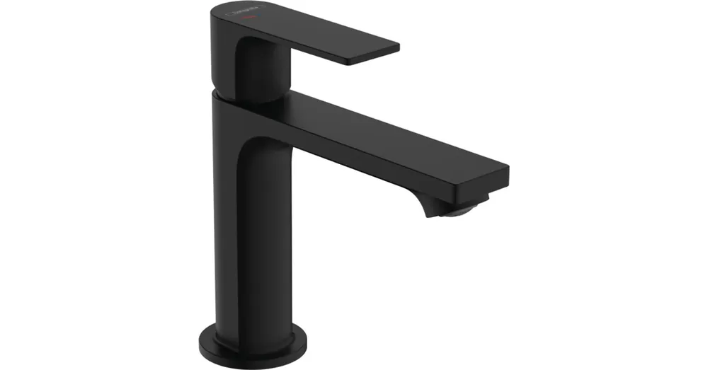 Hansgrohe Rebris E Hidegindítású egykaros mosdócsaptelep 110, lefolyógarnitúra nélkül, matt fekete 72560670 Újdonság