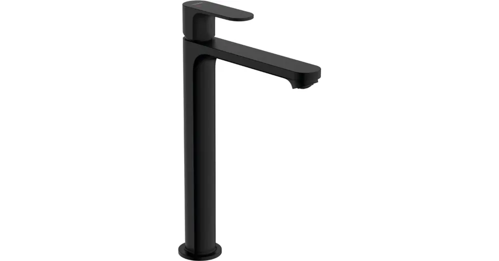 Gyors kiszállítás Hansgrohe Rebris S Hidegindítású magas mosdócsaptelep 240 EcoSmart+ funkcióval és automata lefolyógarnitúrával, matt fekete 72590670