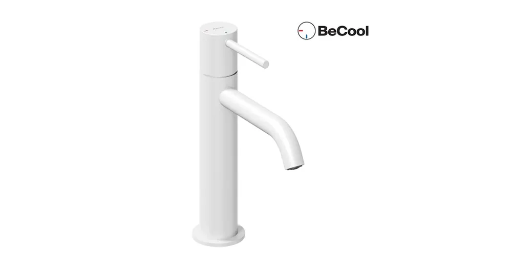 Ravak Espirit ES 012.11WV Álló mosdócsaptelep BeCool 190 mm, leeresztő nélkül - White Velvet X070395 Gyors szállítás