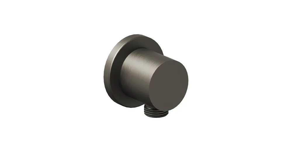 Ravak 701.21GB Fali zuhany csatlakozó, Graphite Brushed X07P697 Újdonság