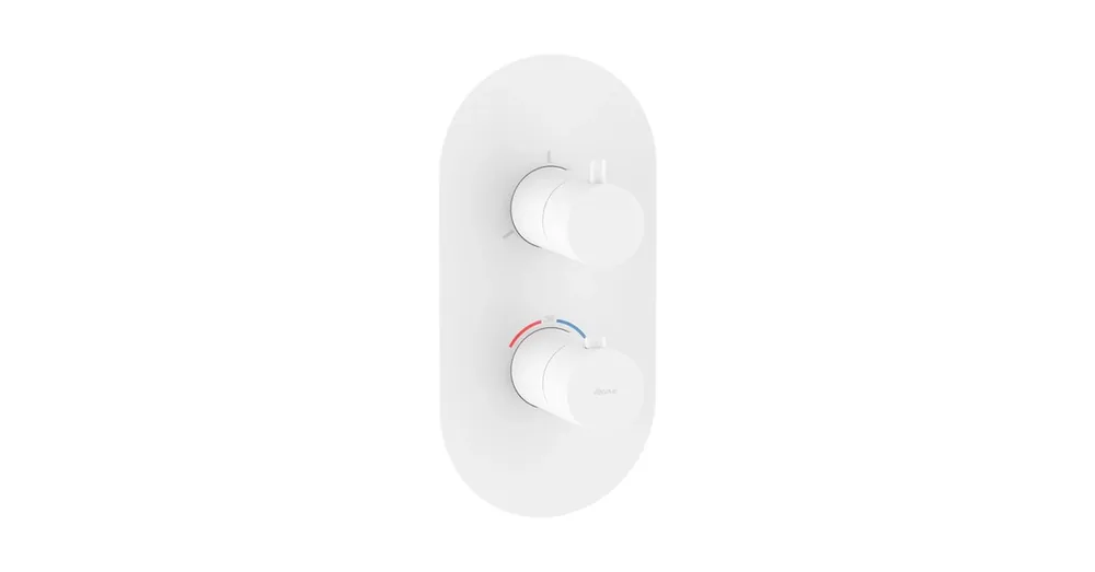 Ravak Espirit ES 067.10WV.O3.RB07C Termosztátos falba süllyesztett csaptelep, háromutas, belső egység nélkül - White Velvet X070252 Legjobb ár