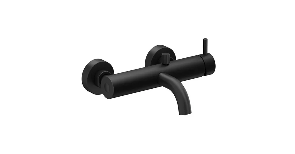 Ravak Espirit ES 022.20BLM Fali kádcsaptelep zuhanyszett nélkül - Black Matt X070279 Szuper akció