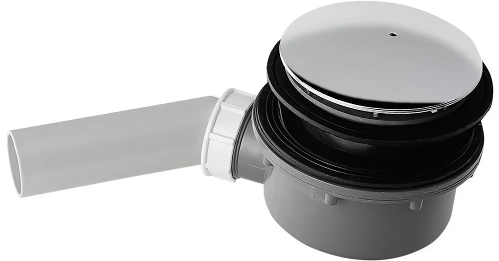 Legkelendőbb SAPHO KERASAN RETRO zuhanytálcához szifon, 90mm, króm (905601)