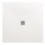 AREZZO design SOLIDSoft zuhanytálca 80x80 cm, FEHÉR, színazonos lefolyóval AR-8080W Olcsóbb