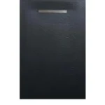 AREZZO design SOLIDSoft zuhanytálca 160x90 cm, ANTRACIT, egyenes lefolyóval AR-90160LINA Legjobb ár