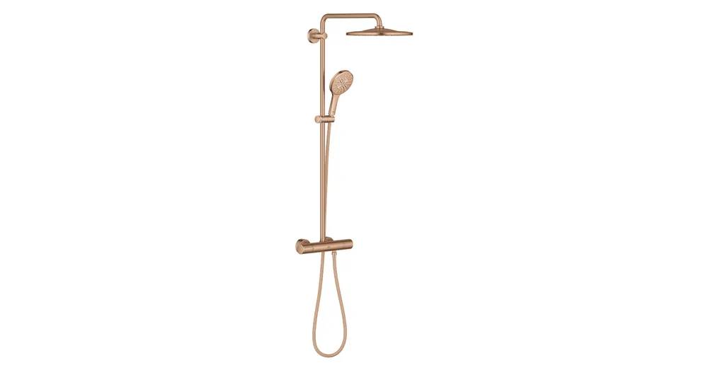 Különleges ajánlat Grohe Rainshower SmartActive 310 Termosztátos zuhanyrendszer falra szerelésre 26836DL0