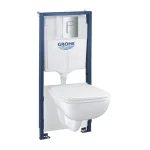 Grohe Solido 5 az 1-ben WC szett, 1,13 méteres telepítési magasság 39817000 Különleges ajánlat