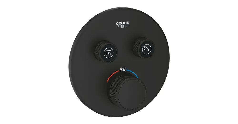 Utolsó esély Grohe Grohtherm SmartControl Termosztát falsík mögötti telepítéshez, 2 fogyasztóra 29507KF0