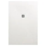 AREZZO design SOLIDSoft zuhanytálca 140x80 cm, FEHÉR, színazonos lefolyóval (2 doboz) AR-80140W Kihagyhatatlan ajánlat