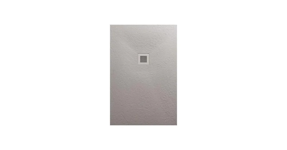 Kedvezményes ár AREZZO design SOLIDSoft zuhanytálca 140x70 cm, BETON, színazonos lefolyóval (2 doboz) AR-70140C