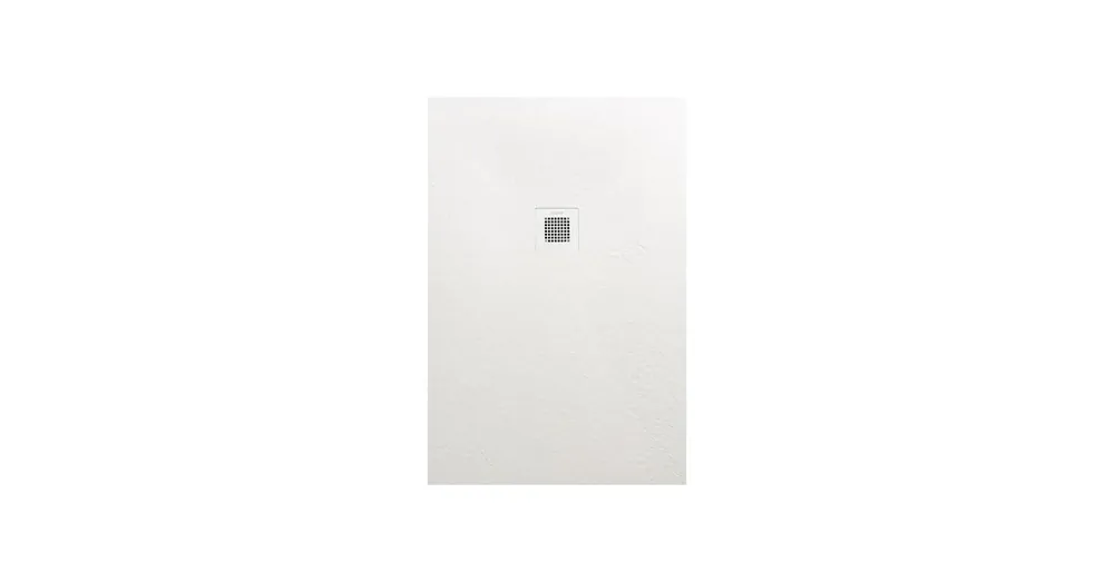 AREZZO design SOLIDSoft zuhanytálca 100x80 cm, FEHÉR, színazonos lefolyóval (2 doboz) AR-80100W Rendeld meg most