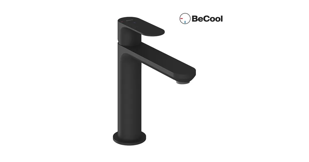 Ravak Eleganta EL 012.21BLM Álló mosdócsaptelep BeCool 174 mm, leeresztő nélkül, fekete Matt X070411 Biztonságos vásárlás