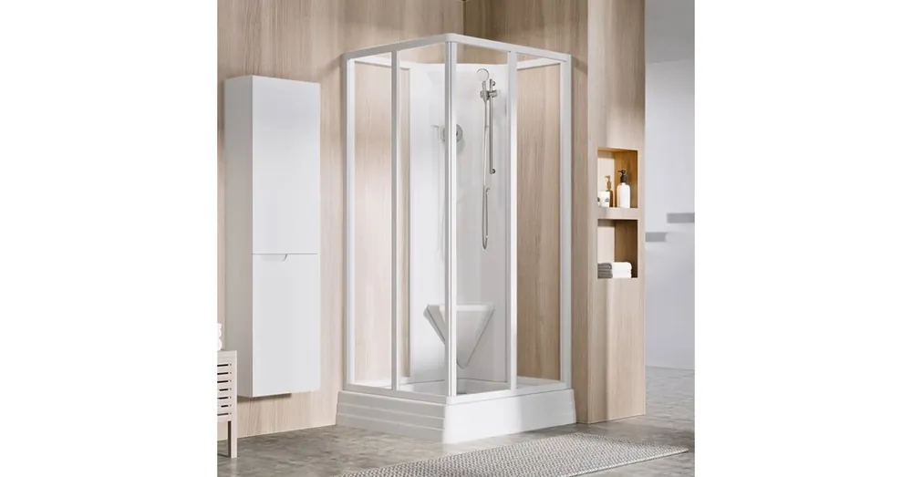 Vásárlói kedvenc Ravak Supernova ASBRV2-80 Zuhanybox Fehér+transparent 82644112Z1