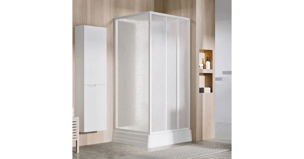Kihagyhatatlan ajánlat Ravak Supernova ASBP3-90 Zuhanybox Fehér+Pearl 8367711211