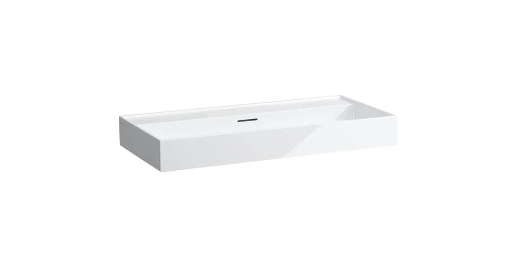 LAUFEN Kartell LAUFEN Mosdótál, alsó felülete csiszolt, csaplyuk nélkül, Fehér H8163370001091 Exkluzív ajánlat