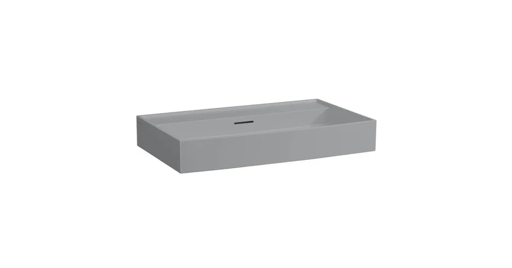 Vedd meg online LAUFEN Kartell LAUFEN Mosdó, csaplyuk nélkül, Graphite matt H8103367581091