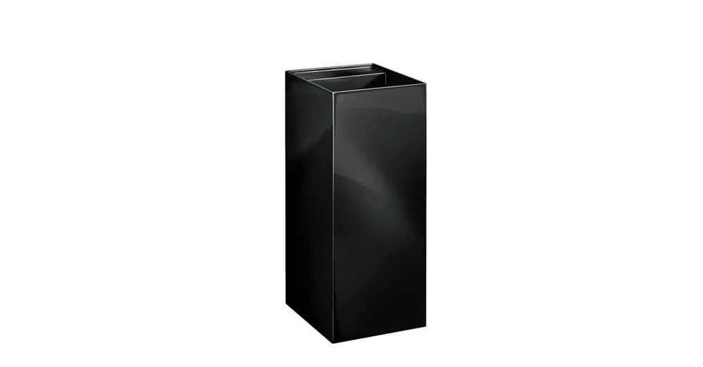 LAUFEN Kartell LAUFEN Szabadon álló mosdó, speciális rejtett lefolyóval, túlfolyónyílás nélkül, csaplyuk nélkül, Fekete matt H8113317161121 Gyors kiszállítás