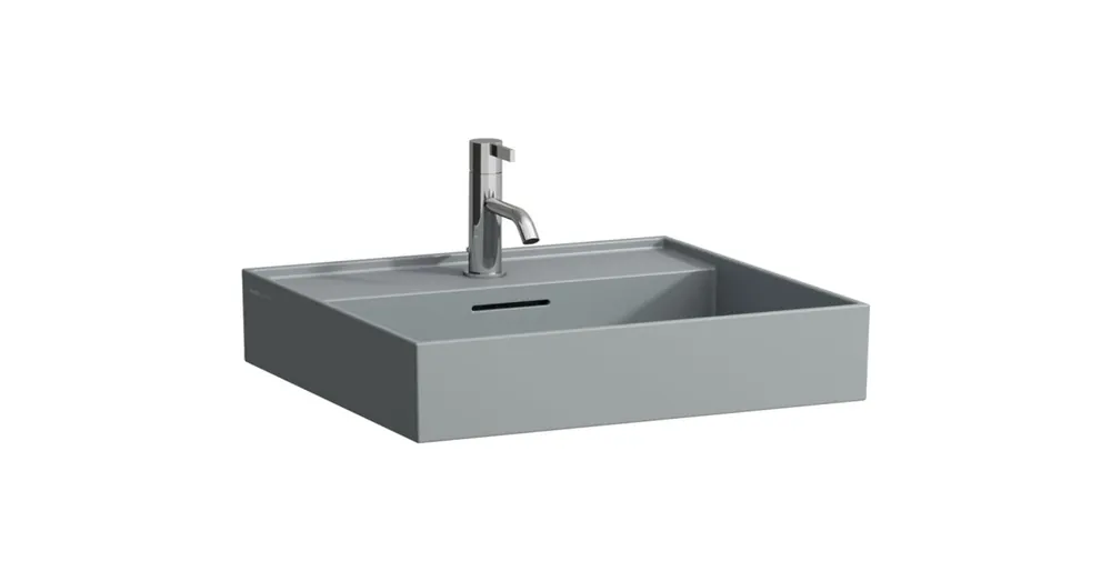 LAUFEN Kartell LAUFEN Mosdó, egy csaplyuk, középen, Graphite matt H8103367581041 Árengedmény