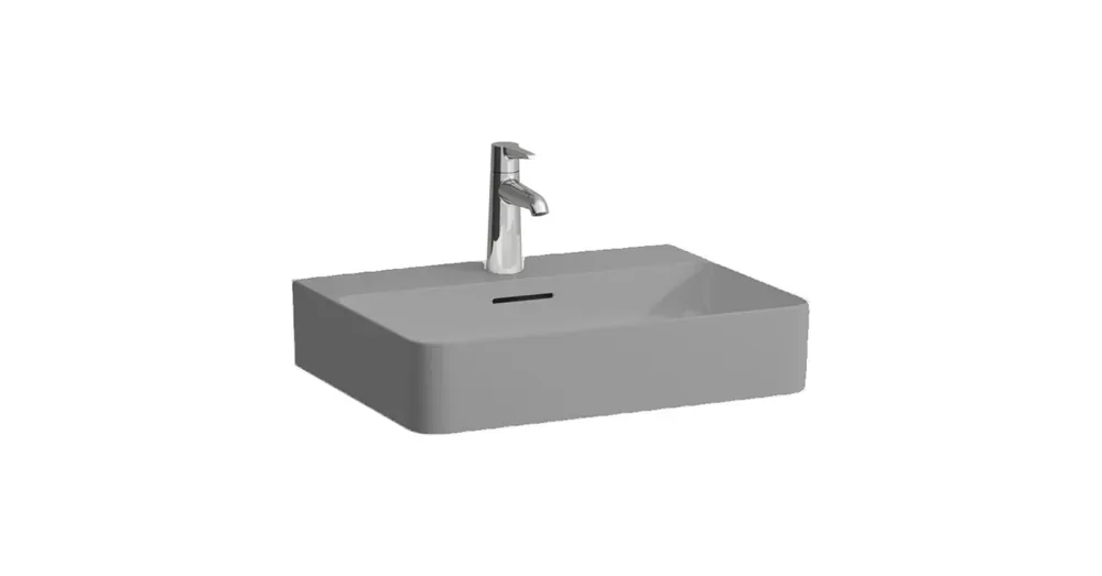 Ajánlat LAUFEN VAL Mosdó, egy csaplyuk, középen, Graphite matt H8102847581041