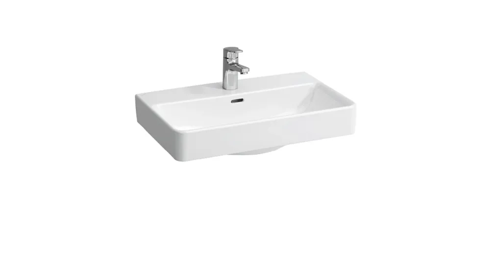 Korlátozott ajánlat LAUFEN LAUFEN PRO S Ráépíthető mosdó, kompakt, egy csaplyuk, középen, Fehér LCC Active bevonattal H818959A001041