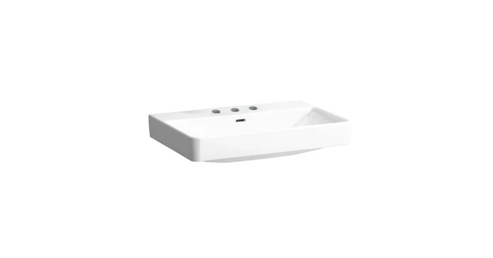 Alacsony ár LAUFEN LAUFEN PRO S Mosdó, 3 csaplyukkal, Fehér LCC Active bevonattal H810967A001081