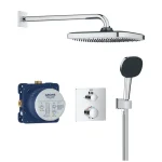 Különleges ajánlat Grohe Precision Thermostat Rejtett zuhanyrendszer Vitalio Comfort 250 fejzuhannyal 34882000