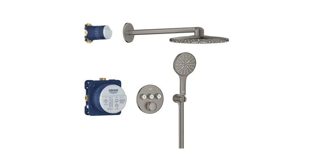 Grohe Grohtherm SmartControl Rejtett zuhanyrendszer Rainshower SmartActive 310 fejzuhannyal 34863AL0 Olcsó