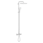 Grohe Tempesta System 250 Cube Termosztátos zuhanyrendszer kádtöltővel falra szerelésre 26691001 Alacsony ár