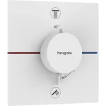 Szuper akció Hansgrohe ShowerSelect Comfort E Falsík alatti Kád/Zuhany termosztát, 2 funkciós, beépített biztonsági kombinációval EN1717 15578700